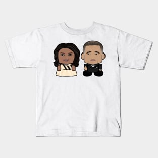 Mr. & Mrs. Obamabot POLITICO'BOT Toy Robot (Thumbs Up) Kids T-Shirt
